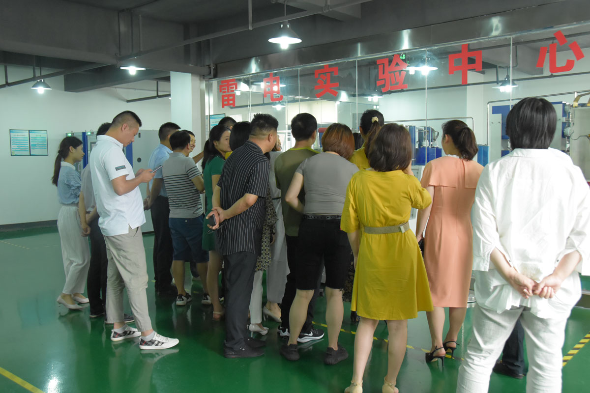 瑞士维多利亚大学MBA15-16班同学莅临江南官方注册防雷考察交流